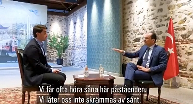 İsveçli Muhabirin Soruları İbrahim Kalın'ı Sinirlendirdi, Röportajı Yarıda Kesti