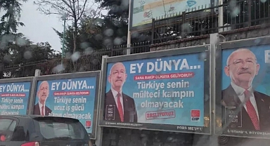 Kılıçdaroğlu'nun Seçim Afişleri: Ey Dünya, Sana Rakip Olmaya Geliyorum