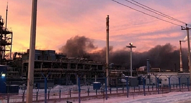 Tataristan'da Fabrika Yandı