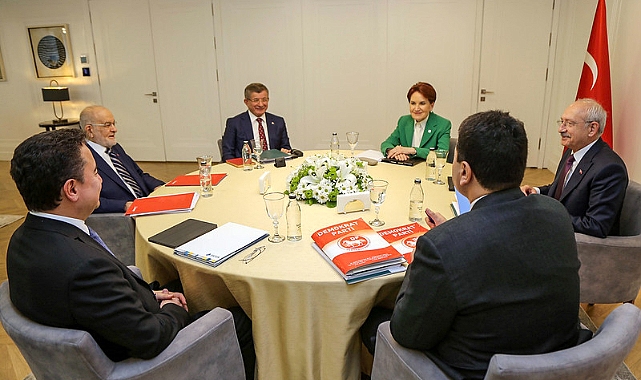 6'lı Masa Sonrası Açıklama: 6 Nisan'dan Önce Olursa Erken Seçime Destek Vereceğiz, 6 Nisan'dan Sonraki Hiçbir Erken Seçime Destek Vermeyeceğiz