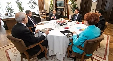 Altılı Masa'nın 10'uncu Toplantısı Başladı