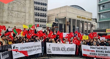 Ataması Yapılmayan Öğretmenler Ankara'da Bir Araya Geldi
