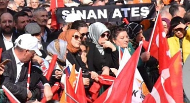 Erdoğan'ın Bursa Mitinginde Sinan Ateş Pankartı Açıldı: Pankartlar Toplatıldı