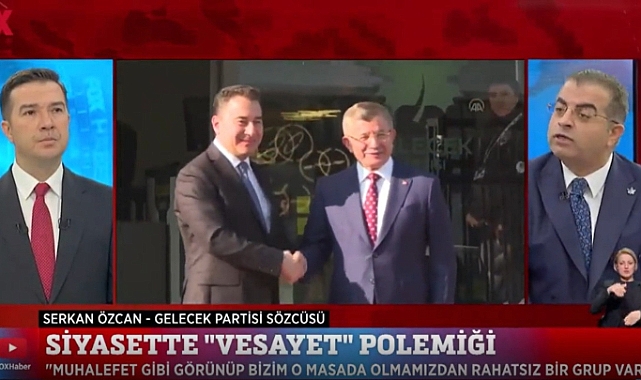 Gelecek Partisi Sözcüsü Özcan'dan Altılı Masa Çıkışı: Kimse Bizi Oraya Zorla Oturtmadı