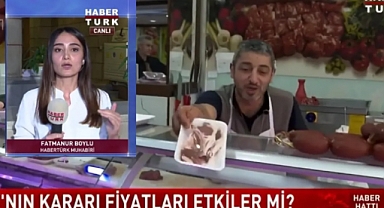 Habertürk 'Annem Karne Hediyesi Et Aldı' Haberini Yapan Muhabiri Kovdu