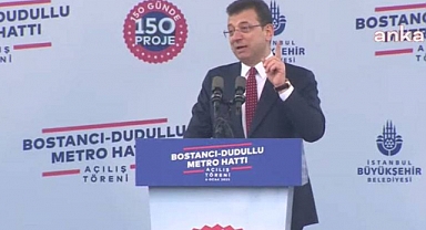 İmamoğlu, Dudullu-Bostancı Metro Hattı Açılışında Konuştu: Hak Yiyenlerden Olmadım, Olmayacağım