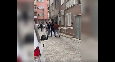 İzmir'de İnşaat İşçileri Arasında Kavga: Birbirlerinin Kafasında Sopa Kırdılar