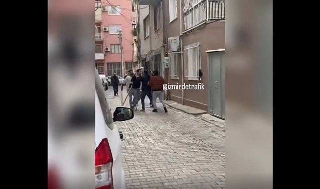 İzmir'de İnşaat İşçileri Arasında Kavga: Birbirlerinin Kafasında Sopa Kırdılar