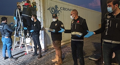 Mersin Limanı'nda Patates Yüklü Bir Gemide 45 Kilo Kokain Ele Geçirildi
