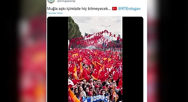 Muğla Valiliği'nin Resmi Twitter Hesabından AKP Propagandası