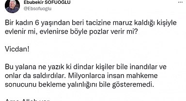 Mürteci Sofuoğlu, 6 Yaşından Beri Cinsel İstismara Maruz Kalan H.K.G.'nin Resmini İfşa Ederek Tacizi Savundu