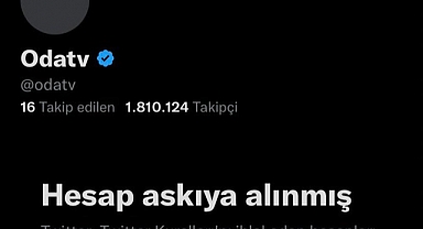Oda TV'nin Twitter Hesabı Kapatıldı
