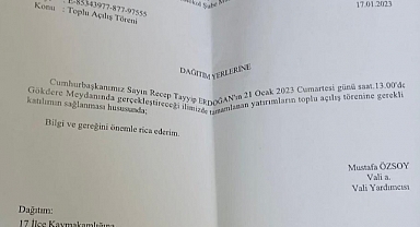 Parti Devleti Manzaraları: Bursa Valiliği Genelgeyle Kamu Çalışanlarının Erdoğan'ın Mitingine Katılmasını İstedi