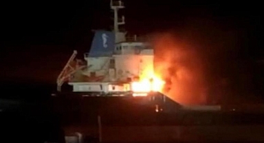 Rus İşgali Altındaki Kherson Limanı'nda Bir Türk Gemisi Vuruldu
