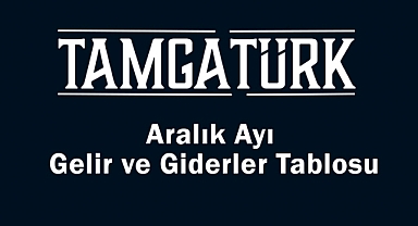 TamgaTürk 2022 Aralık Finansal Tablosu