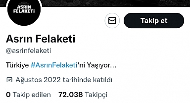 AKP İstibdadı Depremdeki Sorumluluktan Kaçmak İçin Propagandaya Başladı: Asrın Felaketi
