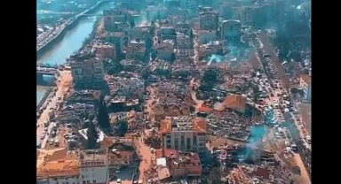 Antakya'daki Yıkım Havadan Görüntülendi: Yüreğimiz Yanıyor