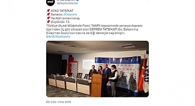 'Asrın Felaketi' Dedikleri Depremin Tatbikatını 3 Yıl Önce Yapmışlar