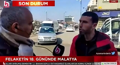 Halk TV Muhabirine Canlı Yayında Çekiçli Saldırı Girişimi