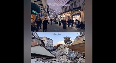 Hatay'daki Caddenin Deprem Sonrası Görüntüleri Yürekleri Burktu