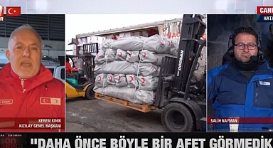 Kızılay Başkanı Kerem Kınık'tan Deprem Yorumu: 2 Bin Tane Hiroşima Bombası Yedik 9 Saat Arayla