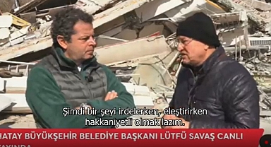 Lütfü Savaş: Eleştirirken Hakkaniyetli Olmak Lazım