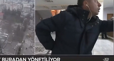 Medya Vatandaşın Sesini Kısmaya Devam Ediyor: TV100 Muhabiri 'Elektriğimiz Yok' Diyen Depremzededen Mikrofon Sakladı