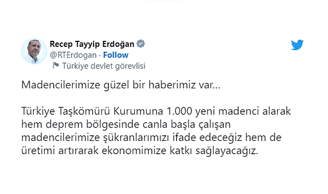 AKP Genel Başkanı, Bin Kişilik İstihdamı Öve Öve Bitiremedi