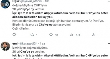 AKP'li Trollerin Yeni Numarası: 20 Yıl CHP'ye Oy Attım, Keşke Atmasaydım