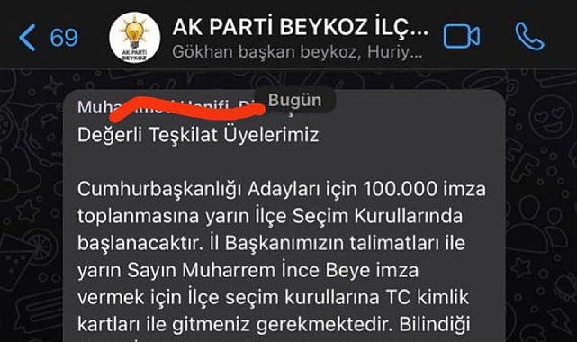 AKP, Muharrem İnce'nin 100 Bin İmza Toplaması İçin Otobüs Kaldırıyor İddiası: İddia Yalanlandı