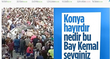 AKP Yandaşı Ensonhaber, Kılıçdaroğlu'na İlgi Gösteren Konya'ya 'Hayırdır Nedir Bu Bay Kemal Sevginiz' Dedi