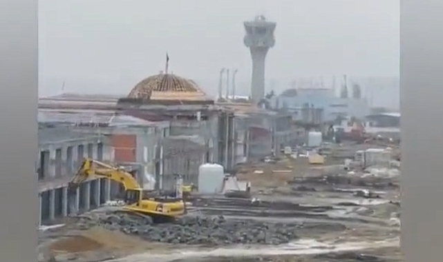 Atatürk Havalimanı Pistine Cami Yapılıyor