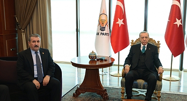 BBP Genel Başkanı Destici: Adayımız Recep Tayyip Erdoğan'dır