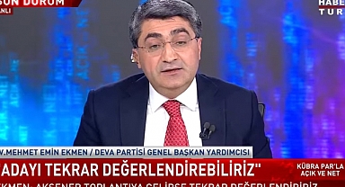 DEVA Partisi: Akşener Masaya Geri Dönerse Adayı Tekrar Değerlendiririz