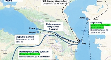 Enerjide Rus Bağımlılığı Azalıyor: Kazak Petrolü, Bakü-Tiflis-Ceyhan Hattı Üzerinden Türkiye'ye Ulaştı