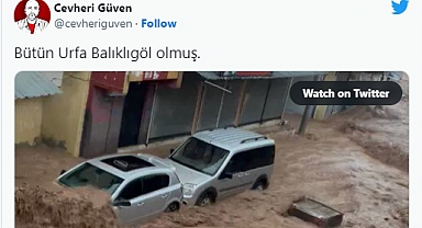 Fethullahçı Cevheri Güven, Sel Felaketine İlişkin Mide Bulandırıcı Bir Paylaşım Yaptı