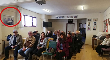 HDP Deri Değiştirdi: Yeşil Sol Parti'nin Ataşehir Kongresi Bebek Katili Öcalan'ın Fotoğrafının Altında Yapıldı