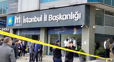 İYİ Parti İl Başkanlığı'na Saldırıda Gelişmeler: Saldırı Anında Kamera Görüntüleri Bozulmuş