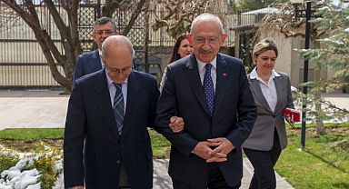 Kılıçdaroğlu, 10'uncu Cumhurbaşkanı Ahmet Necdet Sezer'i Ziyaret Etti