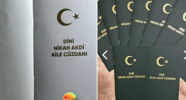 Kültür Bakanlığı'ndan Telif Alıp 'İmam Nikahı Cüzdanı' Adını Verdikleri Defteri Sattılar