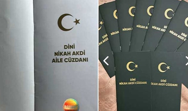 Kültür Bakanlığı'ndan Telif Alıp 'İmam Nikahı Cüzdanı' Adını Verdikleri Defteri Sattılar
