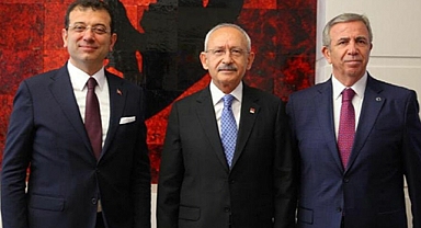 Mansur Yavaş ve Ekrem İmamoğlu, Kılıçdaroğlu İle Görüşmek Üzere CHP Genel Merkezi'ne Geldi