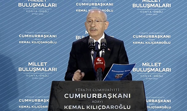 Millet İttifakı'nın Cumhurbaşkanı Adayı Kılıçdaroğlu: Mal Varlığımı Bütün Türkiye'ye Göstereceğim