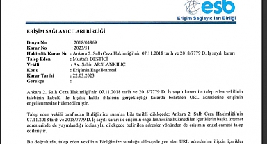 Muhsin Yazıcıoğlu'nun Eşinin Mustafa Destici'yi Mahkemeden Kovduğu Görüntülere Erişim Engeli