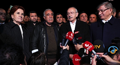 Şanlıurfa'ya Giden Kılıçdaroğlu, Akşener ve Davutoğlu Bir Grup Tarafından Protesto Edildi