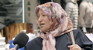 Sokak Röportajında Konuşan Kadın: Birinci Allah, İkinci Erdoğan...
