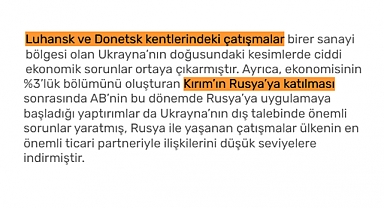 Ticaret Bakanlığı'na Bağlı Resmi Siteden Skandal İfadeler: 'Kırım'ın Rusya'ya Katılması', 'Rusya ile Ukrayna Arasında Çatışmalar'