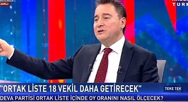 Ali Babacan: Kendi Kitlemizin Tamamını CHP Listelerine Taşıyamayabiliriz Dedik