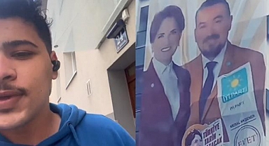 Bir Suriyeli, Kaçak Göçmenleri Göndereceğini Söyleyen Akşener'e Ağır Küfürler Etti