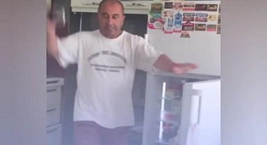 Evden Çıkartmak İstediği Kiracıların Evini Basan Ev Sahibi Buzdolabındaki Kavanozları Yere Fırlattı